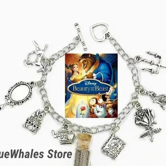 Beauty And The Beast hot Charm Bracelet - Picture 1 of 2